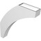 Ekena Millwork 3 1/2-in. W x 20-in. D x 24-in. H Thorton Architectural Grade PVC Knee Brace BRCP035X20X24THR - alternate 5